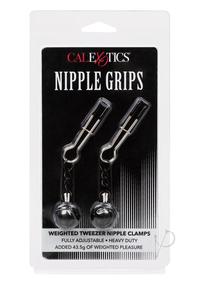Nipple Grip Weight Tweezer Clamp Silver