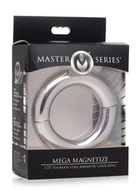 Ms Mega Magnetize Cock Ring 1.75 Silver