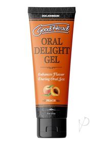Goodhead Oral Delight Peach 4oz Bulk