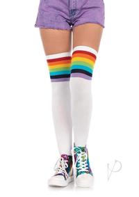 Over The Rainbow Opaque Thigh High