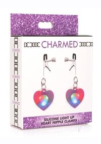 Charmed Light Up Heart Clamps Pur(disc)