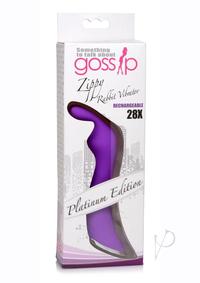 Gossip Zippy Rabbit Vibrator Purple