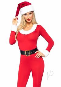 Santa Baby Jumpsuit 3pc Md Red/wht