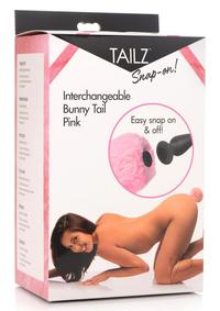 Tailz Interchangeable Bunny Tail Pink