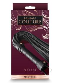 Bondage Couture Flogger Black