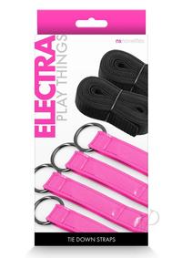 Electra Play Things Tie Down Straps Pink
