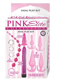 Pink Elite Coll Anal Play Kit(disc)