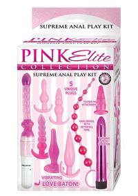 Pink Elite Coll Supreme Anal Play Kit