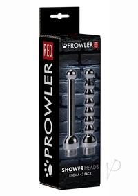 Prowler Red Shower Heads 2pk