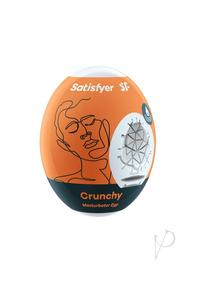 Satisfyer Masturbator Egg Crunchy Orange