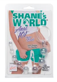 Shanes Anal 101 Intro Beads Clear