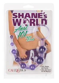 Shanes Anal 101 Intro Beads Purple