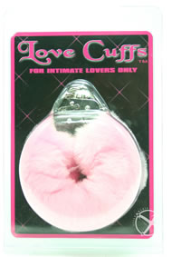 Plush Love Cuffs Pink