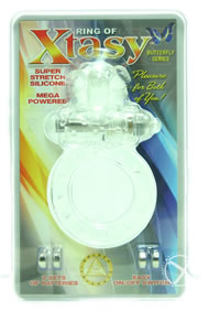 Ring Of Xtasy - Clear Butterfly