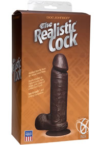The Realistic Cock Black 6